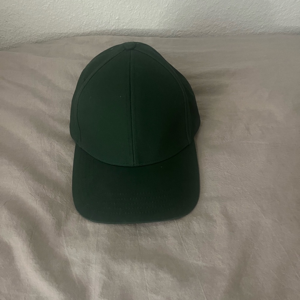 Forest green baseball cap